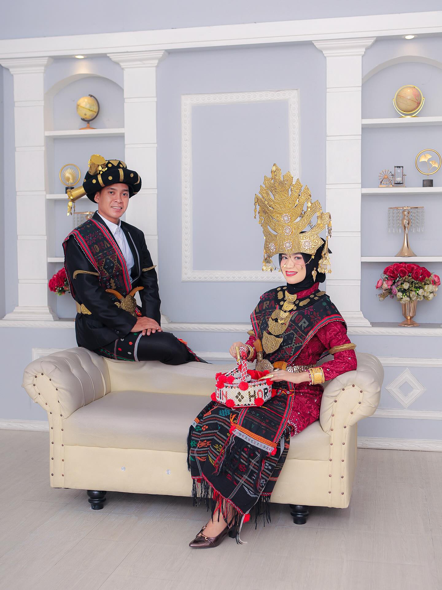 Contoh sesi adat Mandailing Rizaz Studio.